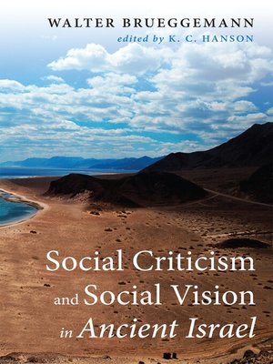 cover image of Social Criticism and Social Vision in Ancient Israel